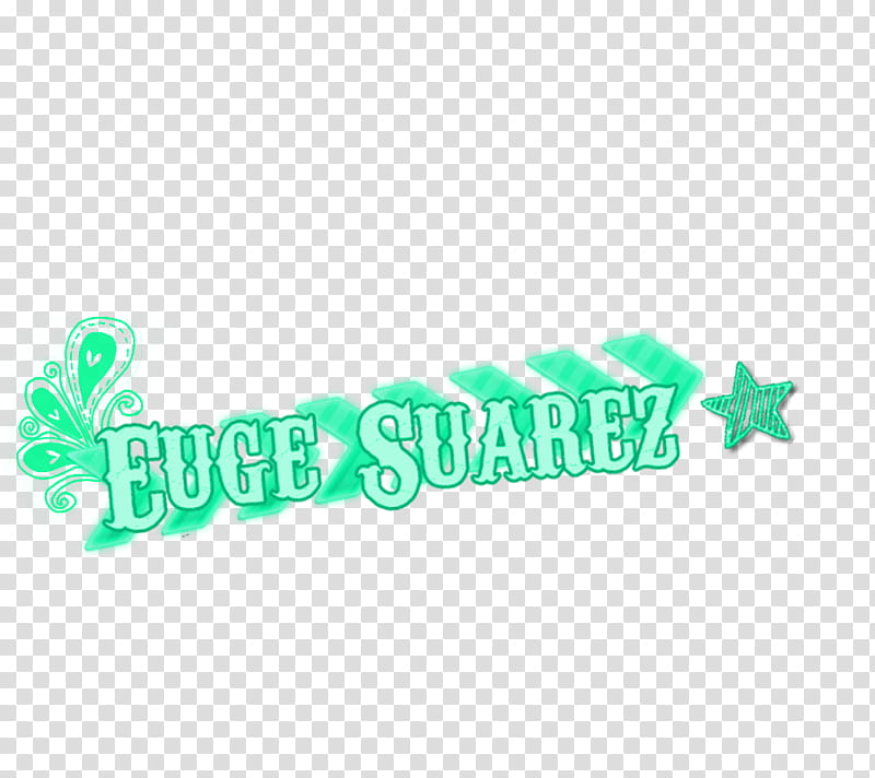 Texto EUGE SUAREZ transparent background PNG clipart