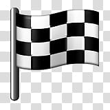 black and white checked flag transparent background PNG clipart