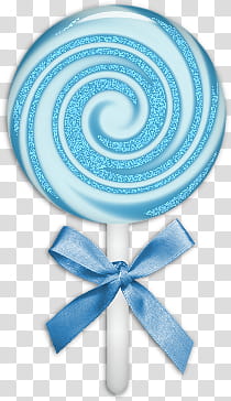 Piruletas s, blue lollipop transparent background PNG clipart