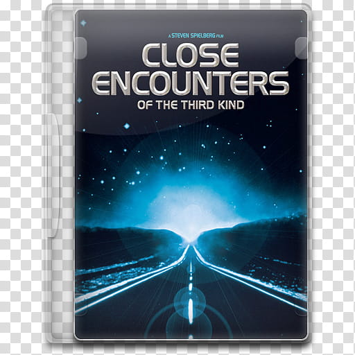 Movie Icon Mega , Close Encounters of the Third Kind, Close Encounters DVD case transparent background PNG clipart