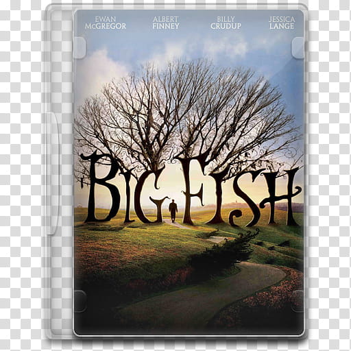 Movie Icon , Big Fish, Big Fish DVD case transparent background PNG clipart