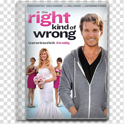 Movie Icon , The Right Kind of Wrong, The Right Kind of Wrong DVD case transparent background PNG clipart