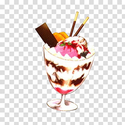 Shoujo, clear glass cup with ice cream transparent background PNG clipart