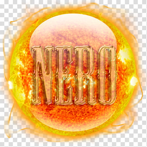 iconos en e ico zip, Nero flaming ball transparent background PNG clipart