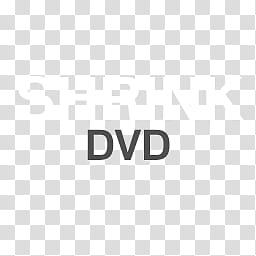 BASIC TEXTUAL, Shrink DVD logo transparent background PNG clipart