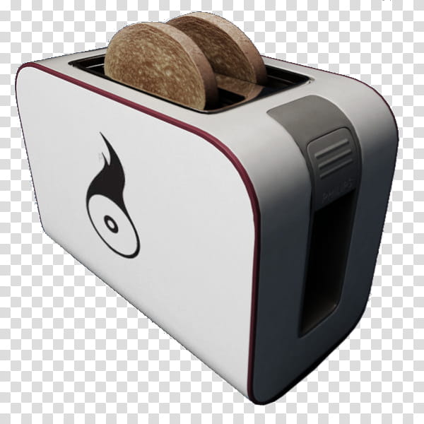 Mac OS X Mavericks icons, Toast Titanium, white and gray bread toaster illustration transparent background PNG clipart