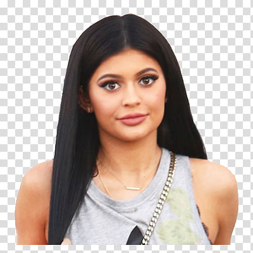 Kylie Jenner Wtf s, woman wearing grey sleeveless top transparent background PNG clipart