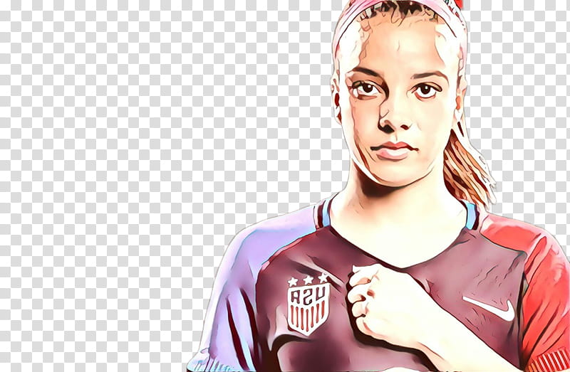 American Football, Mallory Pugh, American Soccer Player, Woman, Sport, Microphone, Thumb, Tshirt transparent background PNG clipart