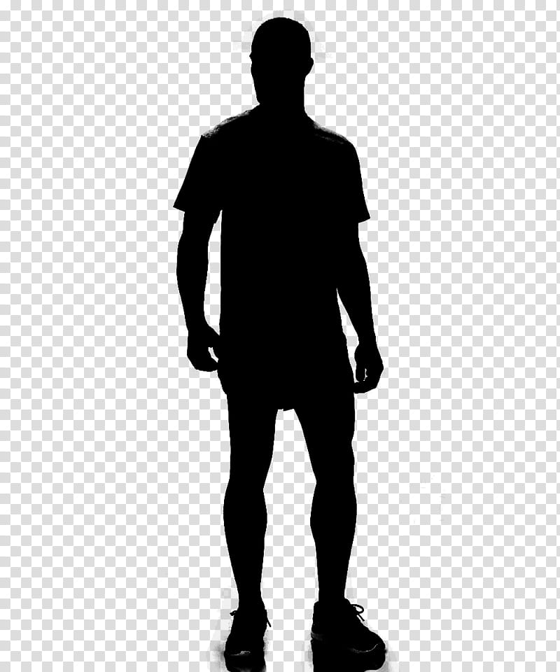 Person, Silhouette, Human, Black, Shadow, Standing, Male, Sleeve transparent background PNG clipart