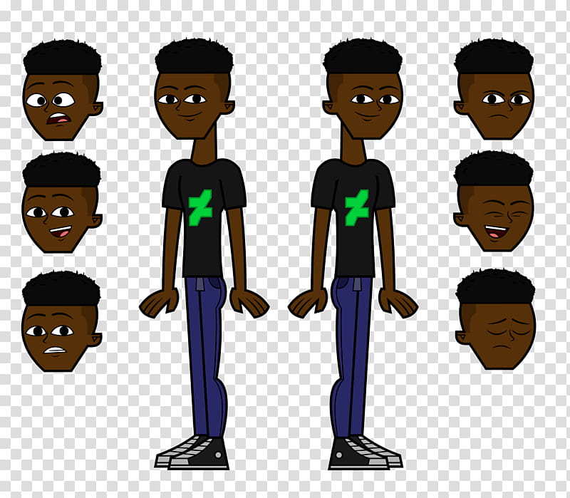 Terrance New Total Drama References with Faces transparent background PNG clipart