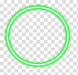 light green circle