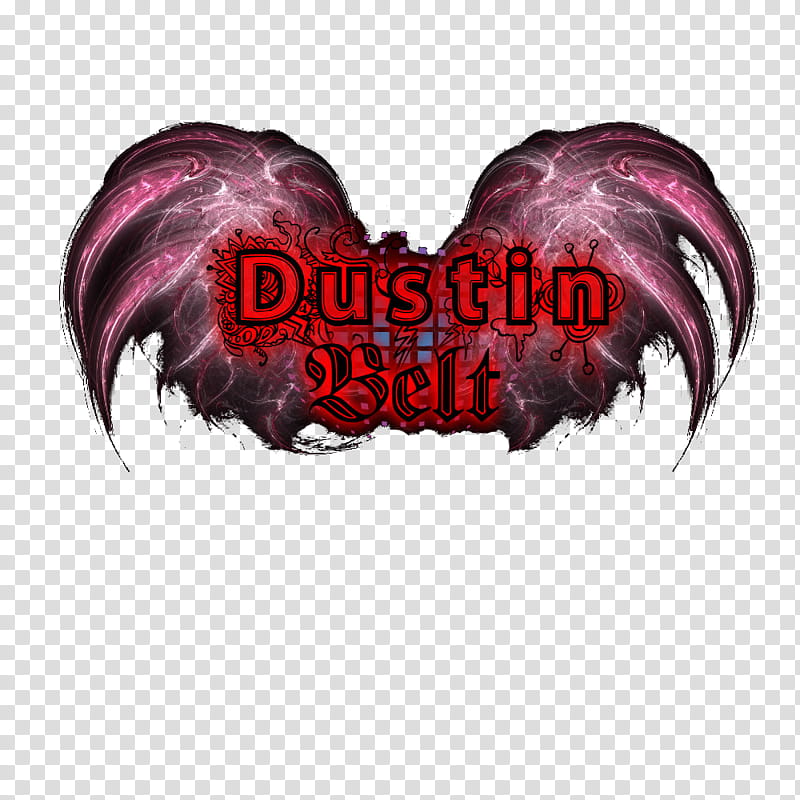 texto Dustin Belt transparent background PNG clipart