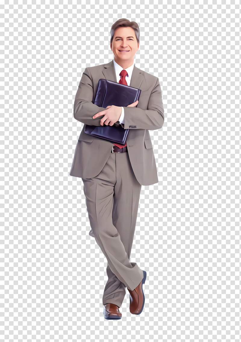 clothing suit standing blazer outerwear, Beige, Formal Wear, Gentleman, Trousers transparent background PNG clipart