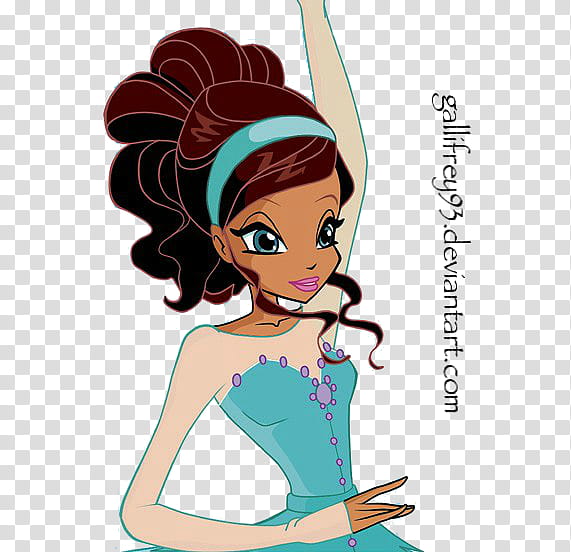 The Winx Club Aisha transparent background PNG clipart