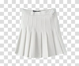 AESTHETIC, white midi skirt transparent background PNG clipart