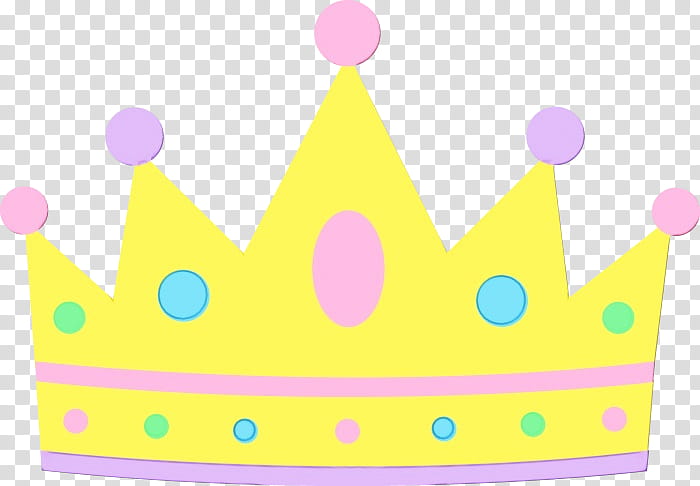 Birthday Cake Drawing, Tiara, Crown, Cartoon, Princess, Yellow, Birthday Candle, Pink transparent background PNG clipart