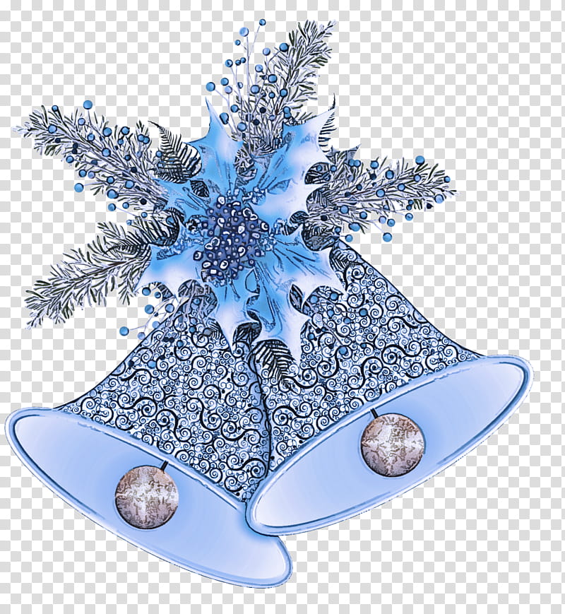 Christmas ornament, Blue, Snowflake, Christmas Decoration, Silver, Christmas Tree, Star, Blue And White Porcelain transparent background PNG clipart