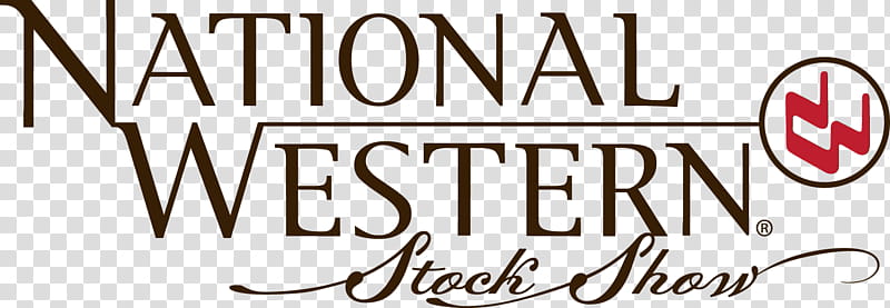 National Western Show Text, National Western Show, Logo transparent background PNG clipart