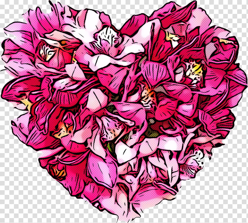 pink flower petal cut flowers plant, Magenta transparent background PNG clipart