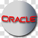 Oracle Dock Icons, oracleround, round white oracle illustration transparent background PNG clipart