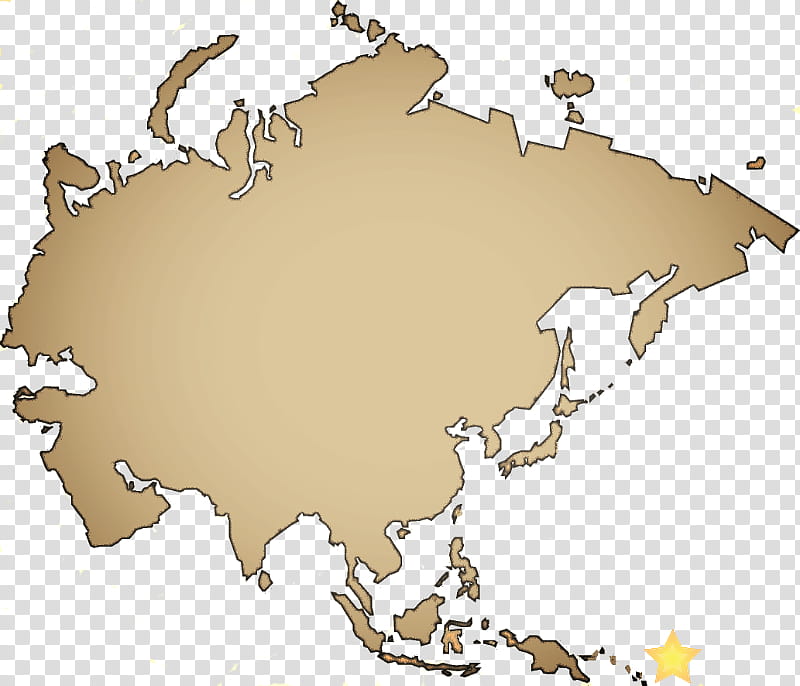 Map, Asia, Continent, Ecoregion transparent background PNG clipart
