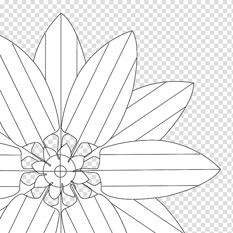 Black And White Flower, Floral Design, Drawing, Symmetry, Leaf, Angle, Line Art, Tree transparent background PNG clipart