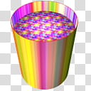 Plasma Gradient Tumbler Icons, plFrmotwc_x, round multicolored illustration transparent background PNG clipart