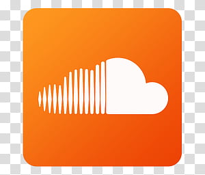 Flat Gradient Social Media Icons, Soundcloud_256x256x32, SoundCloud icon transparent background PNG clipart thumbnail