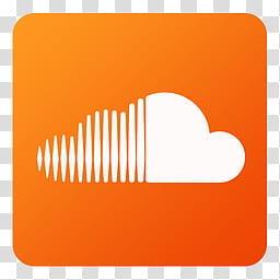 Flat Gradient Social Media Icons, Soundcloud_xx, SoundCloud icon transparent background PNG clipart