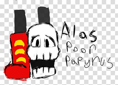 alas poor papy transparent background PNG clipart