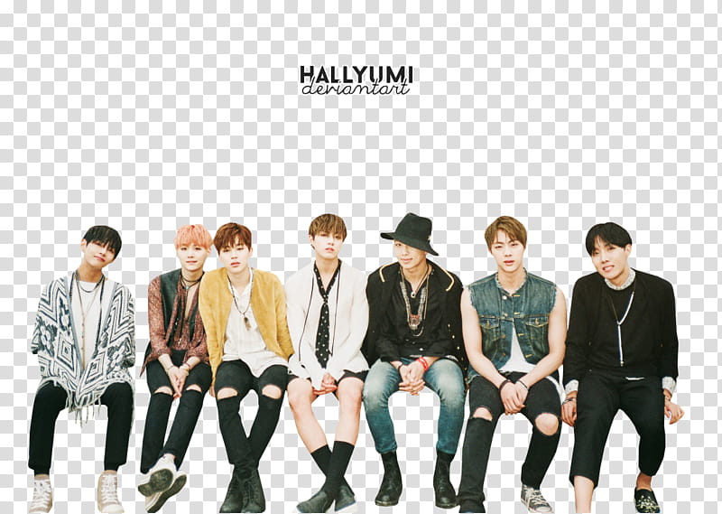 BTS HYYH pt , K-Pop group transparent background PNG clipart