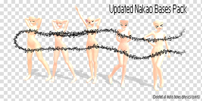 MMD Nakao KIO Bases, Updated Nakao Bases Pack illustration transparent background PNG clipart
