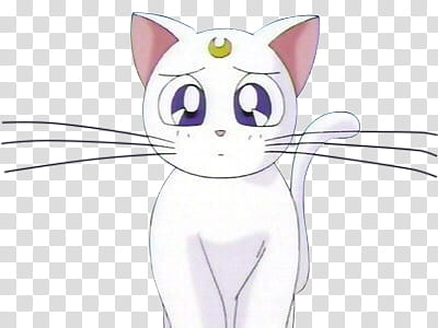 Artemis Sailor Moon, Sailormoon's cat transparent background PNG clipart