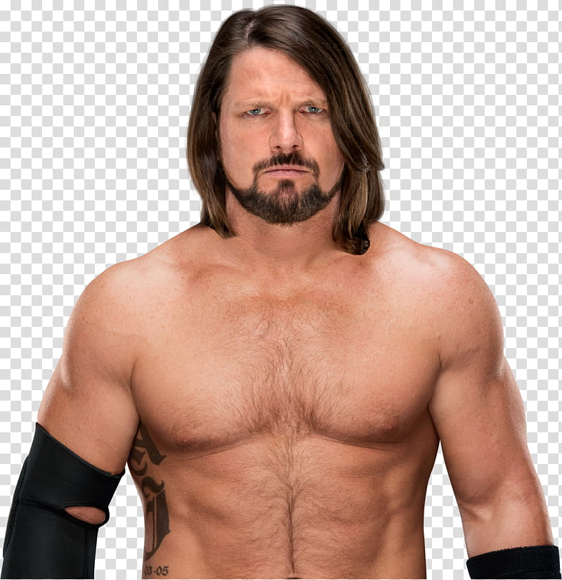 WWE Aj Styles transparent background PNG clipart