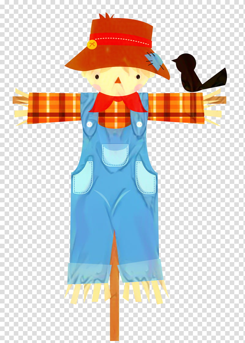 Cartoon Scarecrow, Cartoon, Costume transparent background PNG clipart ...