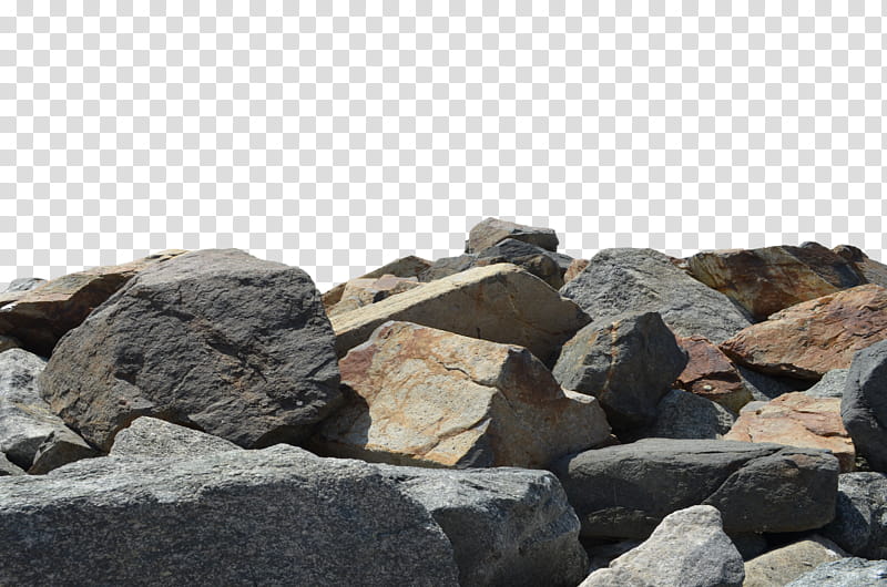 Rocks  Elements, gray stones illustration transparent background PNG clipart