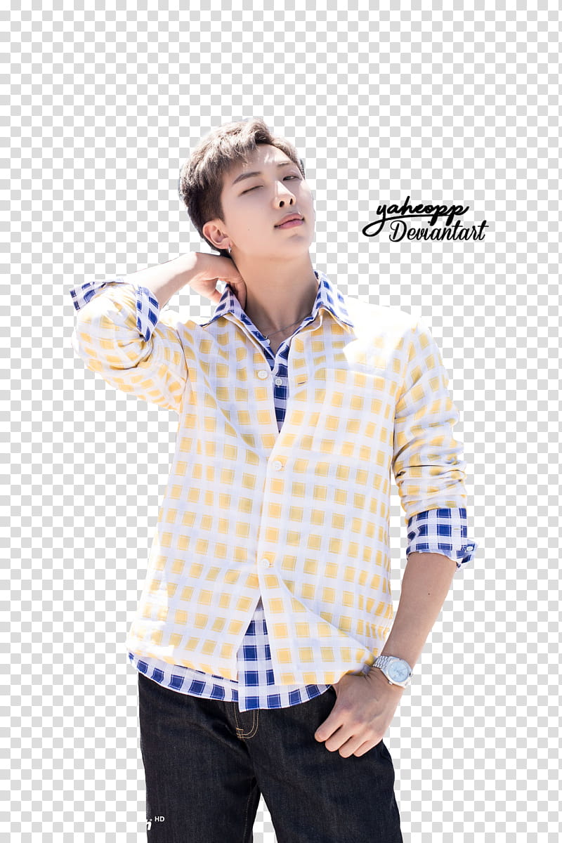 // BTS, Kim Namjoon (Rap Monster) transparent background PNG clipart