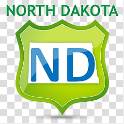 US State Icons, NORTH-DAKOTA, North Dakota logo transparent background PNG clipart