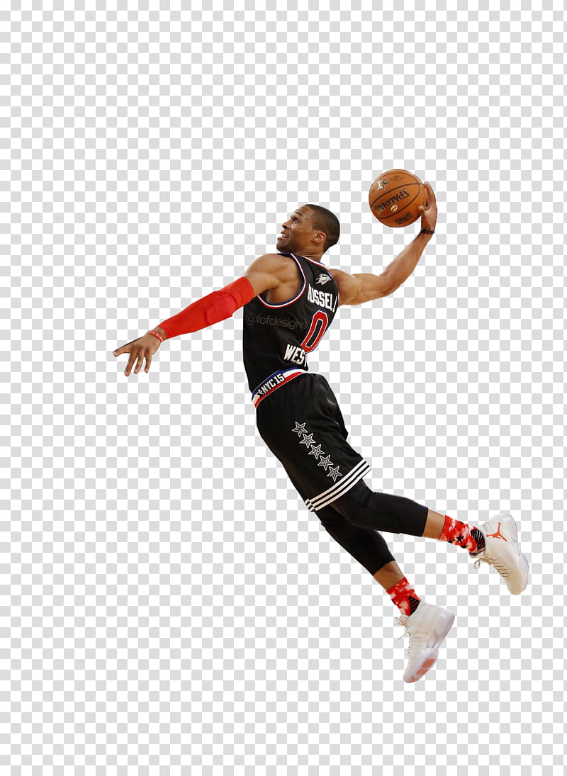 Russell Westbrook Dunk All Star transparent background PNG clipart