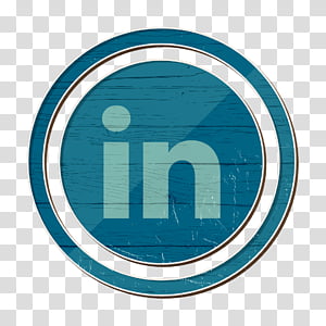 communication icon linkedin icon logo icon, Media Icon, Network Icon, Social Icon, Blue, Aqua, Turquoise, Circle transparent background PNG clipart thumbnail