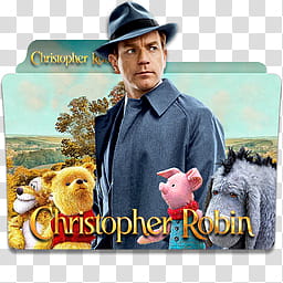 Movie Collection Folder Icon Part , Christopher Robin_x transparent background PNG clipart