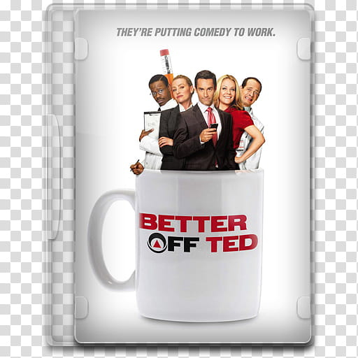 TV Show Icon , Better Off Ted, Better Off Ted DVD case transparent background PNG clipart