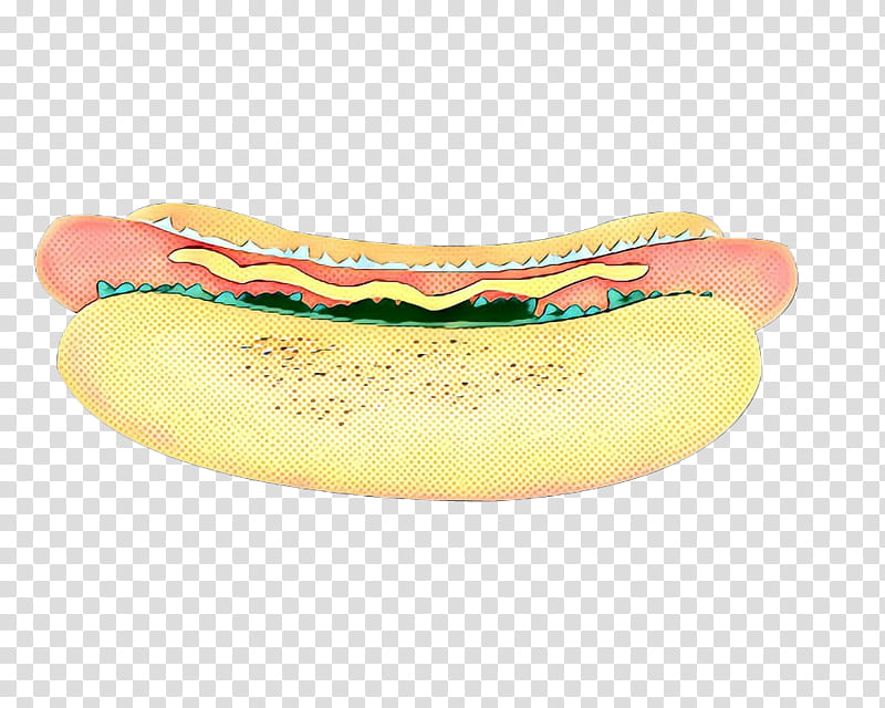 Tooth, Hot Dog, Bockwurst, Jaw, Yellow, Lip, Mouth, Food transparent background PNG clipart