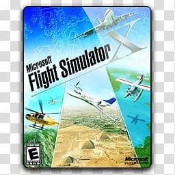 Zakafein Game Icon , Microsoft Flight Simulator X, Microsoft Flight Simulator case transparent background PNG clipart