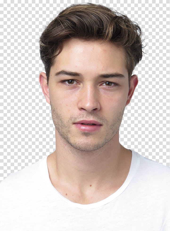 Francisco Lachowski, man in white crew-neck shirt transparent background PNG clipart