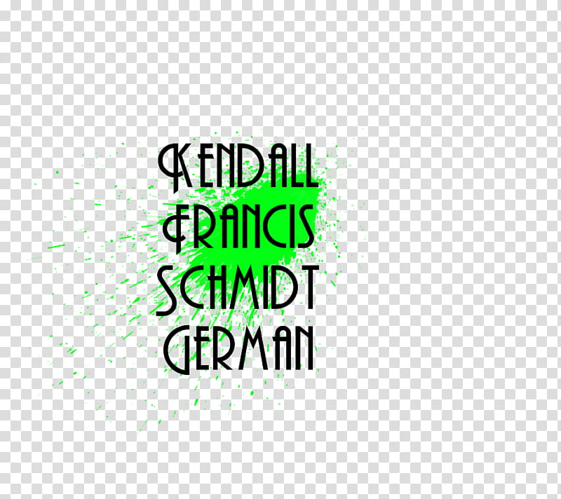 Nombre completo de Kendall transparent background PNG clipart