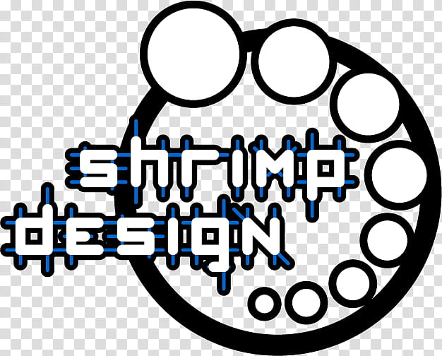 Shrimp design logo transparent background PNG clipart