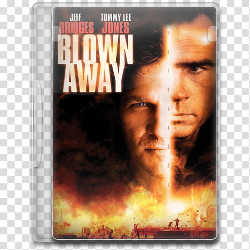 Movie Icon Mega , Blown Away, Blown Away DVD case transparent background PNG clipart