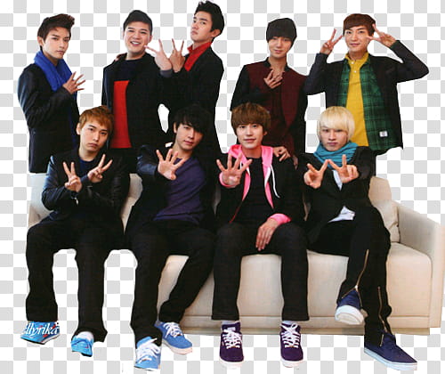 super junior, assorted color action figure collection transparent background PNG clipart