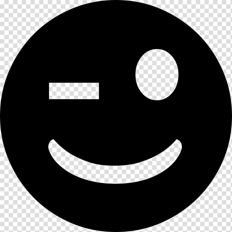 Smile Emoji, Smiley, Emoticon, Wink, Facial Expression, Blinking, Circle, Symbol transparent background PNG clipart
